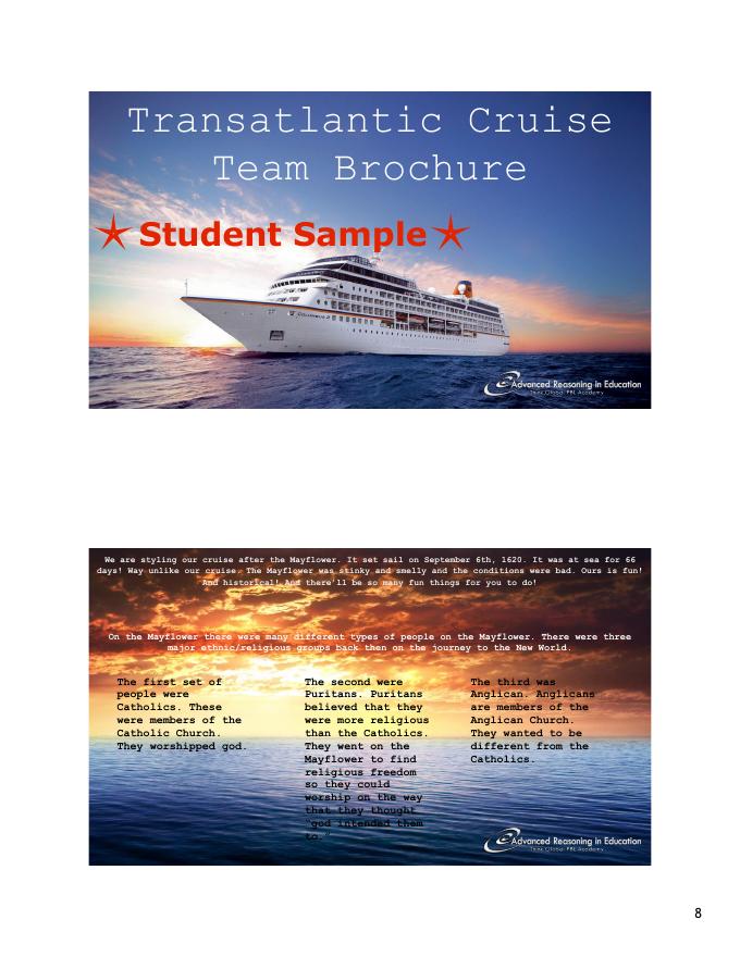 A selected glimpse of student project work